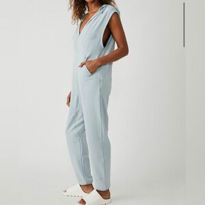Free People Nothing But Sweats One Piece Jumpsuit
